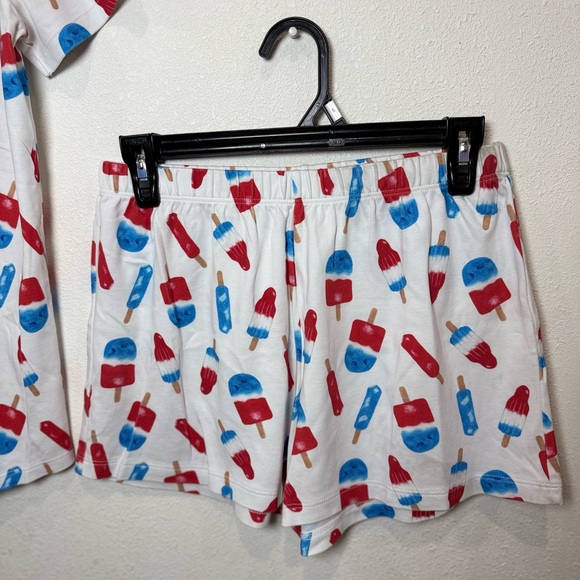 Hart + Land Organic Pima Cotton Popsicle Pajama Set Small - Picture 4 of 6